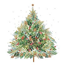 Weihnachtsserviette Tannenbaum