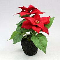 Kunststoff Poinsettienpflanze