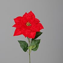 Kunststoff Poinsettie Ruby