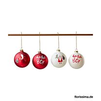 Weihnachtskugel Ho Ho/Weihnachtsmann