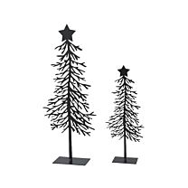 Metall Tannenbaum Stern