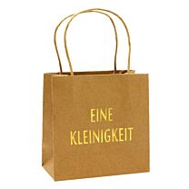 Papier Tasche Eine Kleinigkeit