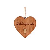 Holz Herz Lieblingsmensch