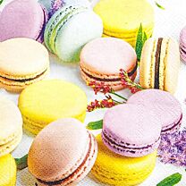 Serviette Macarons