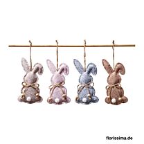 Filz Hase Weißpuschel