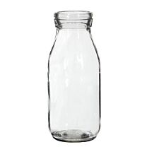 Glas Vase Milchflasche klein