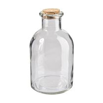 Glas Flasche Corky