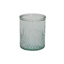 Glas Vase Diamond