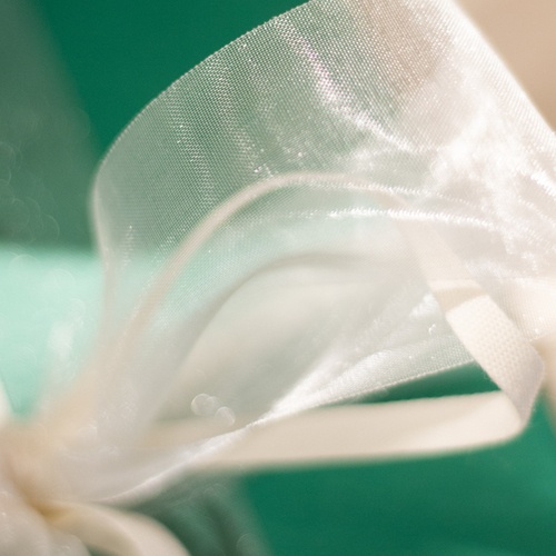 Organza ribbons