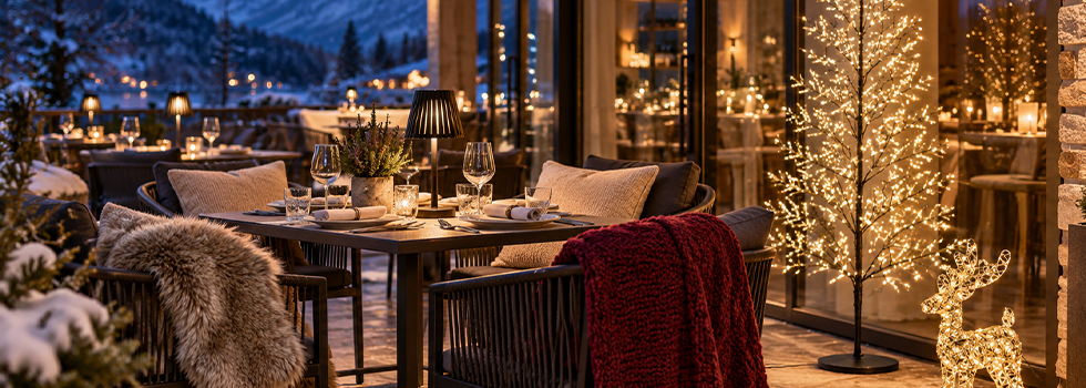 Die gemütliche Winter-Terrasse