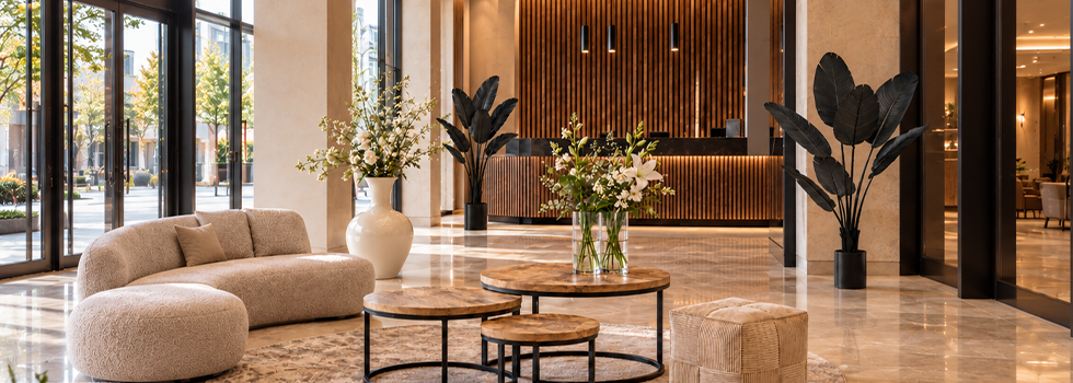 Einladende Lobby