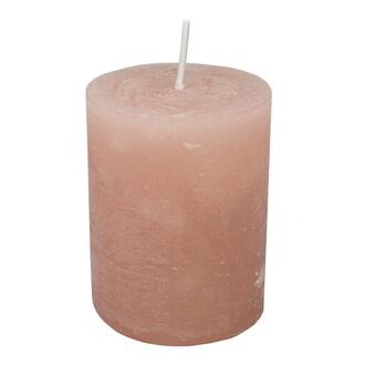 Decorative Pillar Candle Safe/Rustico
