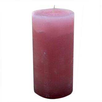 Decorative Pillar Candle Safe/Rustico