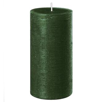 Decorative Pillar Candle Safe/Rustico