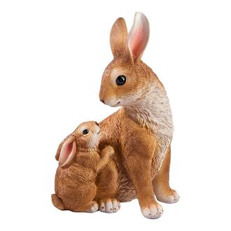 Lapin en Résine Maman + Enfant