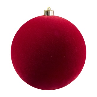 Plastik Weihnachtskugel Velvet