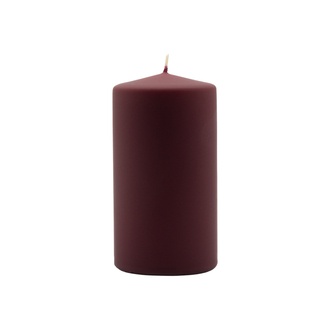  Deko-Stumpenkerze Safe/Samt