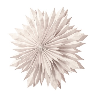 Papier Stern "Double" D=60 cm 6 Stück weiß 