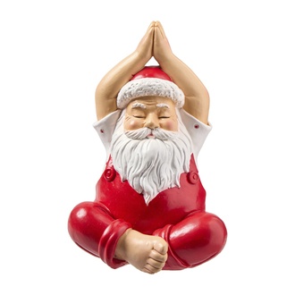 Resin Santa Yoga