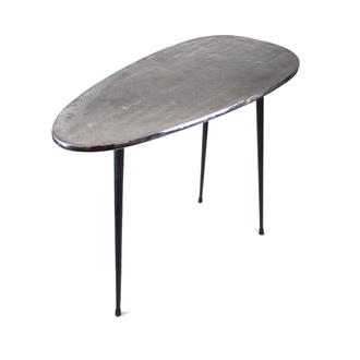 Metall Tisch Aluplatte/Tropfenform