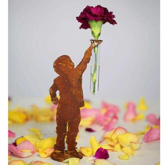 Metall Blumenkind Max