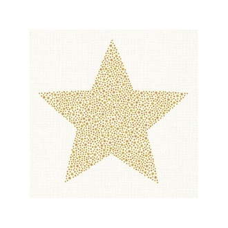 Christmas Napkin Brilliant-Star