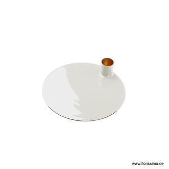 Metal Candle Holder Plate