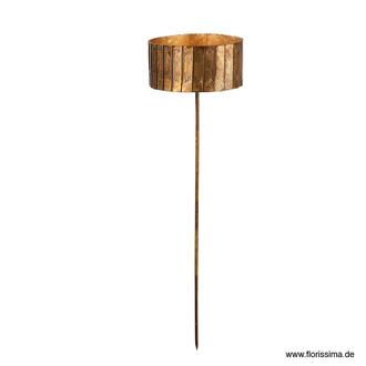 Bougeoir en Métal pour Bougie/Bâton/Bougie Chauffe-Plat