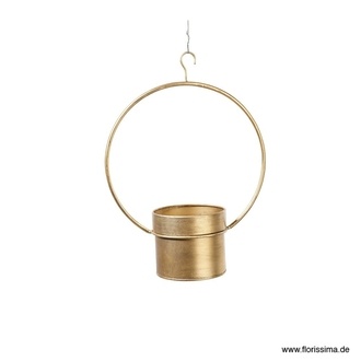 Metall Hänger Topf/Golden Ring