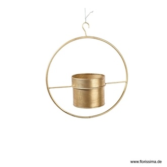 Metall Hänger Topf/Golden Ring