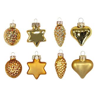 Weihnachtskugel Herz/Stern/Nuss/Zapfen