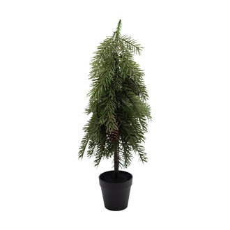 Kunststoff Tannenbaum Zapfen