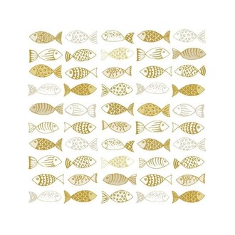 Serviette Goldfische