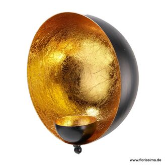 Metal Candle Holder Hemisphere/Wall Hanger