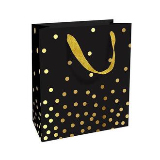 Paper Bag Golden Dots