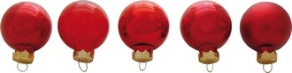 Christmas Ball Red Mix