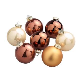 Weihnachtskugel Golden Coffee