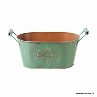 Zink Jardiniere Flori/Garden