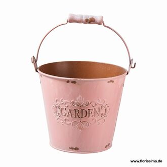 Zink Eimer Flori/Garden