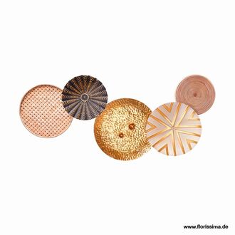 Metall Wanddeko Scheibenornament