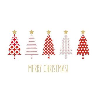 Christmas Napkin Christmas Tree Parade
