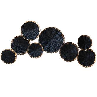 Metall Wanddeko Lotus