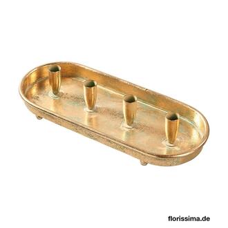 Metall Kerzenständer Tablett