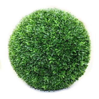 Plastic Boxwood Ball Green