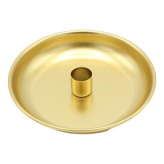 Metal Candle Holder Plate