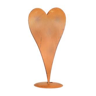 Metal Vase Heart