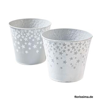 Metal Planter Stars