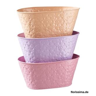Gaufrage Floral en Métal pour Jardinière