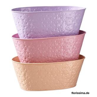 Gaufrage Floral en Métal pour Jardinière