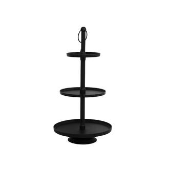Metal Etagere Alu/Blacky